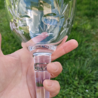 Чисто нов сервиз от 6 бр.масивни внушителни кристални чаши за бира, снимка 6 - Чаши - 44943864
