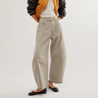 Дамски широки ежедневни дънки с джобове, 5цвята , снимка 8 - Дънки - 45032203