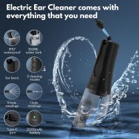 LYtech Електрически уред за почистване на уши със система за напояване на ушите, 8 накрайника, снимка 2 - Други - 45343942