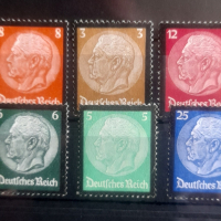 Германия пощенски марки 1934г., снимка 1 - Филателия - 45057440