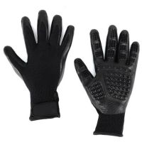 Меки каучукови ръкавици за разресване на домашни любимци, снимка 1 - Други стоки за животни - 46087153