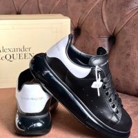 Мъжки черни кецове  Alexander McQueen-GG71S, снимка 1 - Кецове - 45841925