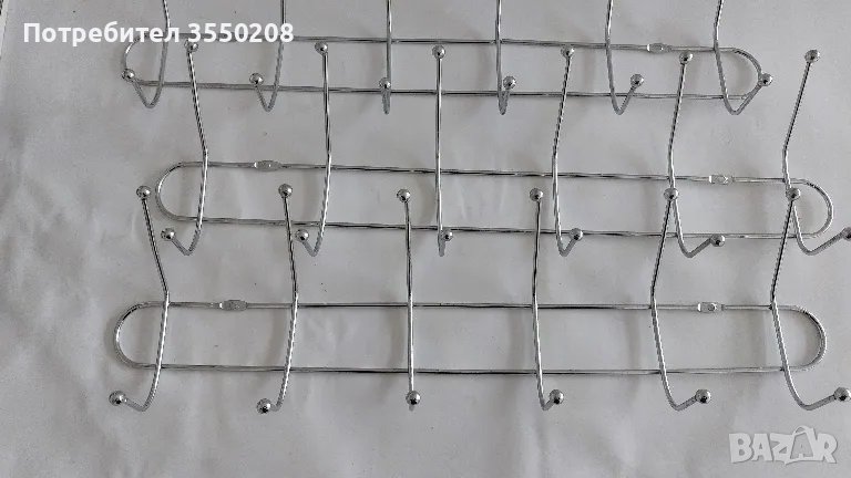 Метална закачалка, 3 броя, снимка 1