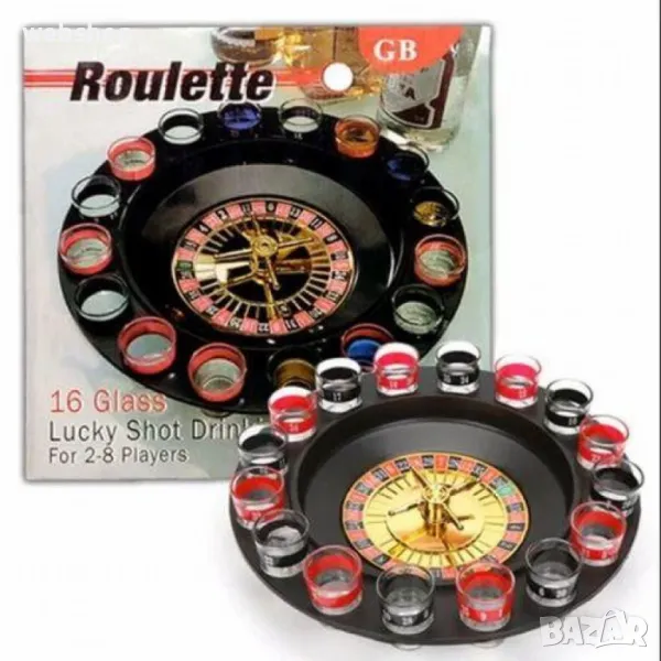 Парти игра , Парти рулетка с чашки- Drinking Roulette, снимка 1