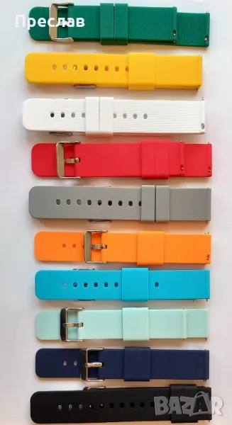 Силиконови каишки за часовници , снимка 1