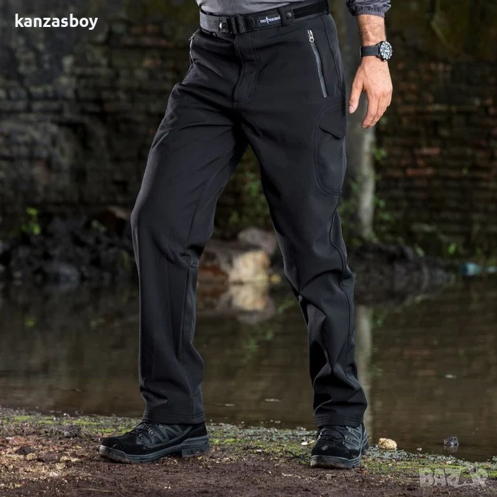free soldier Sharkskin Windproof Softshell Cargo Pants - мъжки СОФТШЕЛ панталон КАТО НОВ 56/2ХЛ, снимка 1