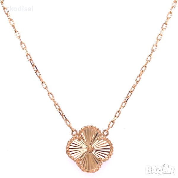 Златнo колие Van Cleef 4,33гр. 46,0см. 14кр. проба:585 модел:34441-4, снимка 1