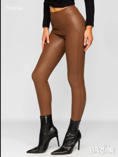 Повдигащ и Оформящ Кожен Клин Карамел с вата, снимка 1