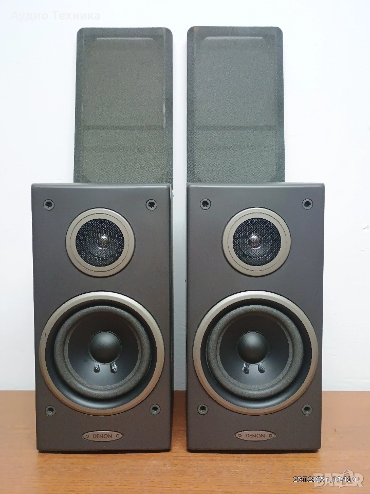 Двулентови тонколони DENON USC-90. Прекрасен звук. Изпращам видео. , снимка 1