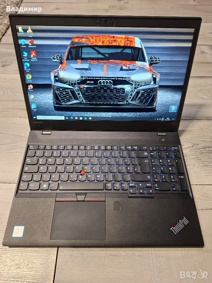 Lenovo ThinkPad T570-i5 7300u/8гб/250гб ссд/Подсветка, снимка 1