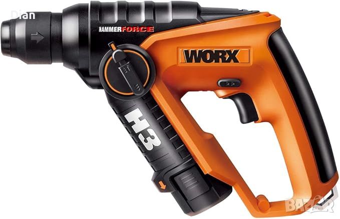 Акумулаторен перфоратор WORX WX382 12V + подарък, снимка 1