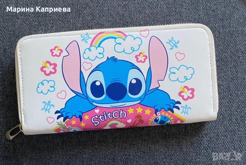Ново тематично портмоне на Стич - голямо, снимка 1
