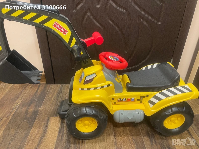 Фишър Прайс-Кола за каране и бутане, снимка 1