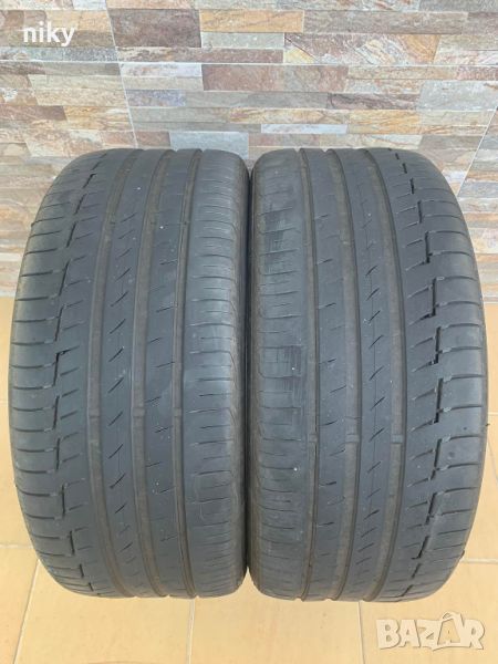 2бр. летни гуми Continental PremiumContact 6 245/45 R18 Y XL DOT1021, снимка 1