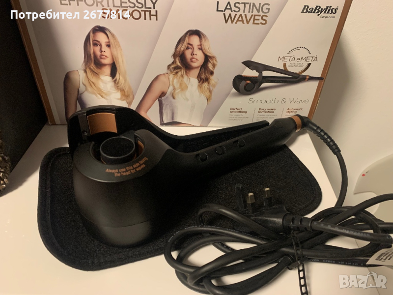 BaByliss Smooth and Wave Styler, преса , снимка 1