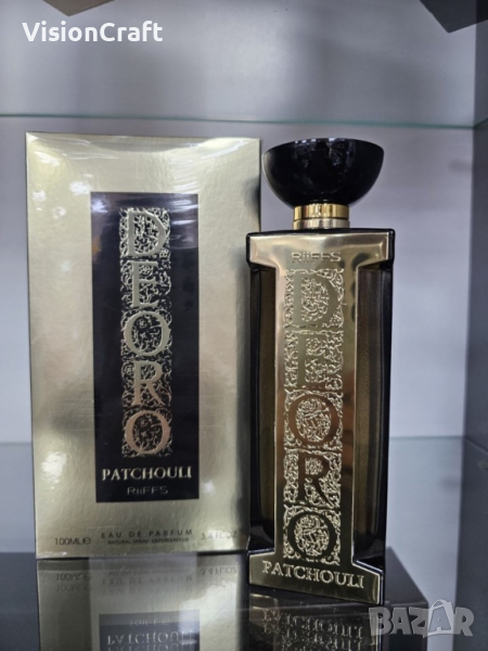 Оригинален Арабски парфюм Deoro Patchouli Riiffs Eau de Parfum 100ml, снимка 1