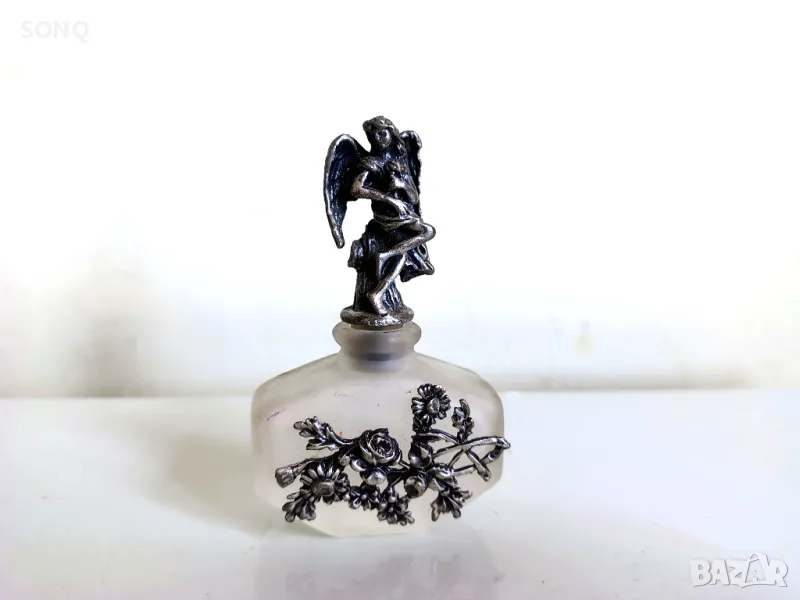 Невероятно Красиво Колекционерско Шише За Парфюм-Ангел, снимка 1