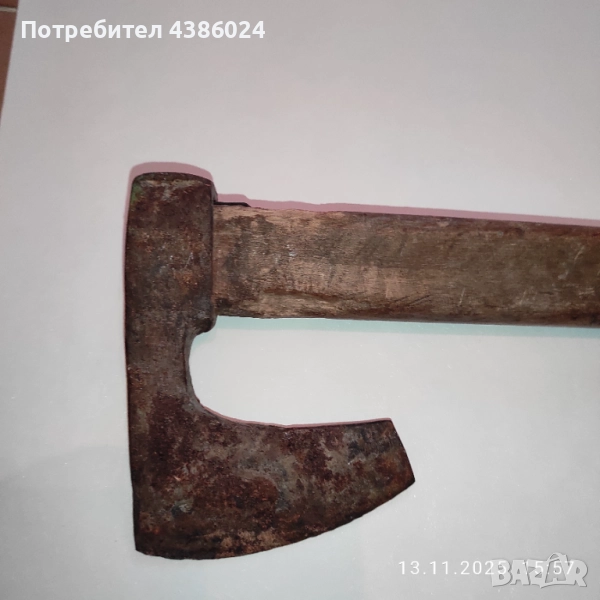 РЪЧНО КОВАНА АНТИКВАРНА БРАДВА, снимка 1