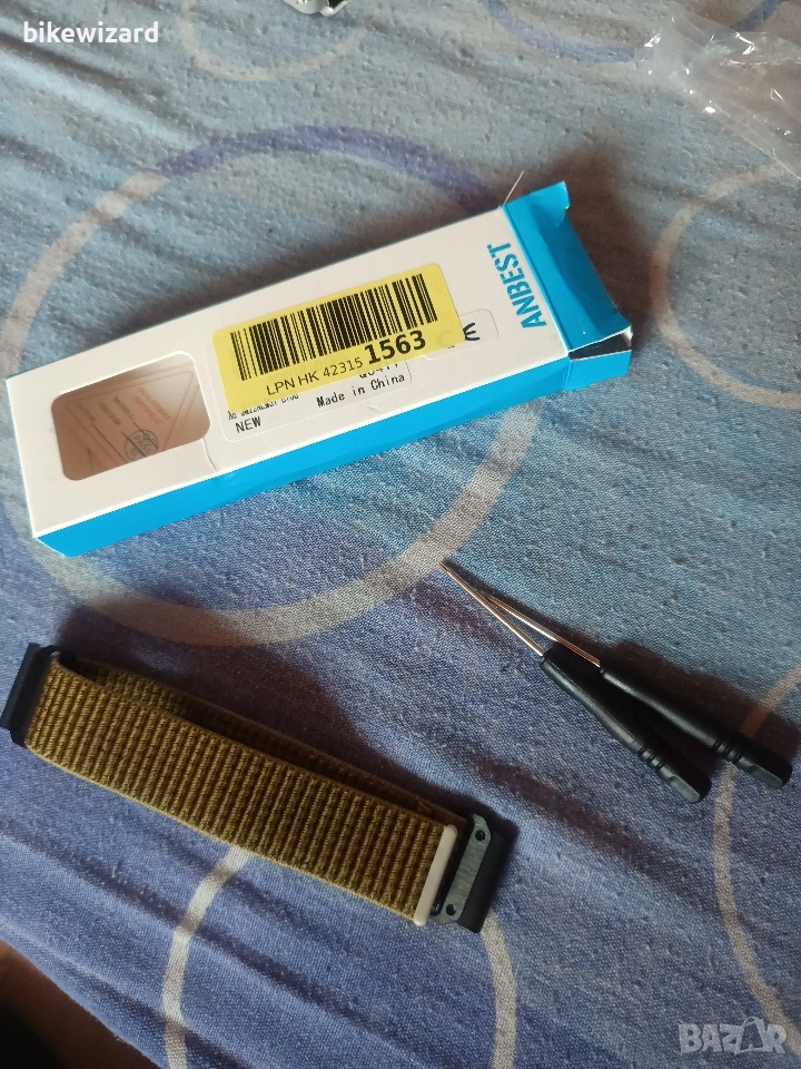 22 мм. еластична каишка НОВА, снимка 1