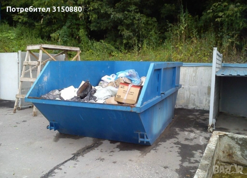 Контейнери за строителни и битови отпадъци под наем, снимка 1