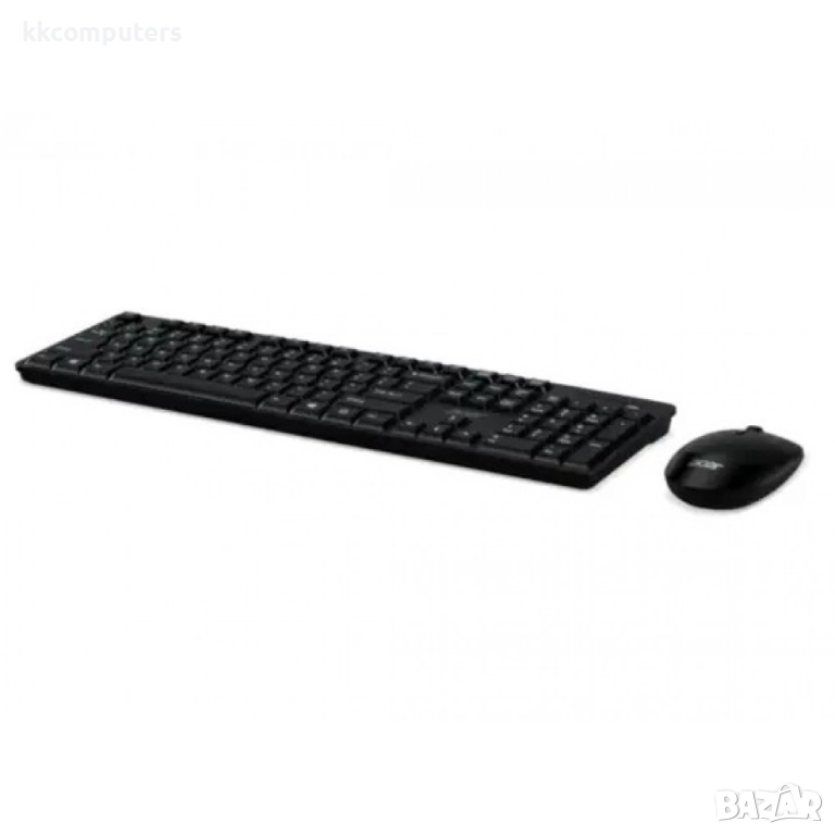 Acer Combo Set AAK410 Wireless-Комплект клавиатура и мишка, Черен (без кирилица), снимка 1