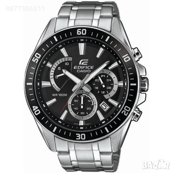 Мъжки часовник Casio Edifice Chronograph EFR-552D-1AVUEF Касио EFR-552D-1  EFR552D, снимка 1