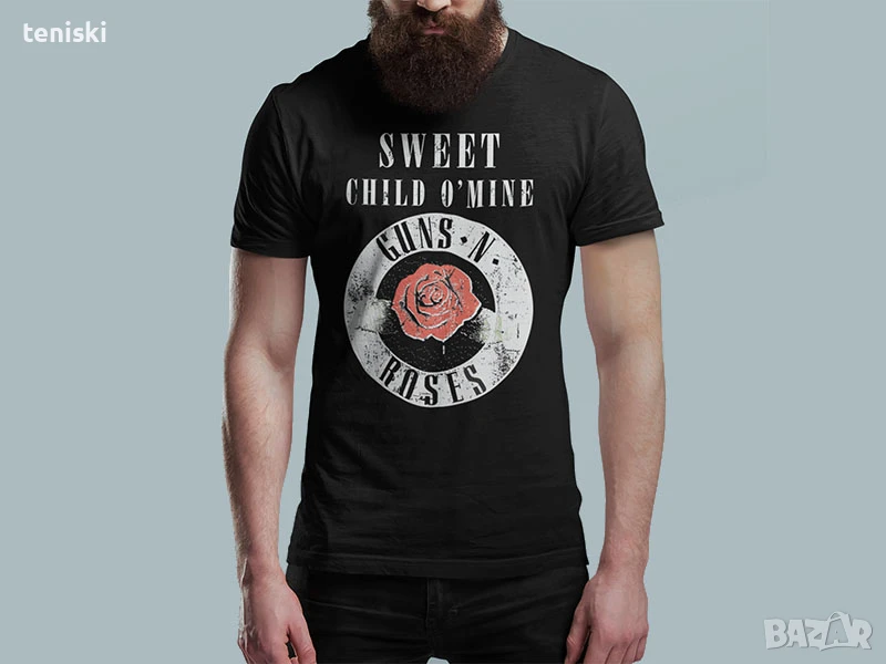  Мъжка тениска Guns N' Roses 7 модела всички размери, снимка 1