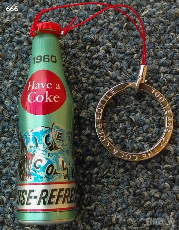 Coca Cola 100 години колекционерска бутилка, снимка 1