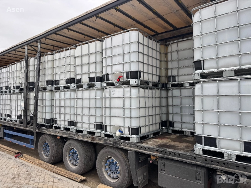 Бидони цистерни съдове за вода 1000литра 1 тон 1т 1000л ibc контейнет, снимка 1