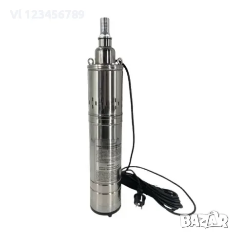 Потопяема монофазна винтова помпа за мътна вода, снимка 1