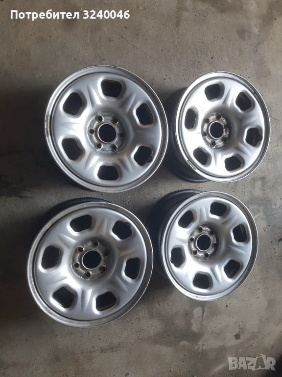 4бр. Железни джанти 16 цола за NISSAN PATHFINDER/NAVARA, снимка 1