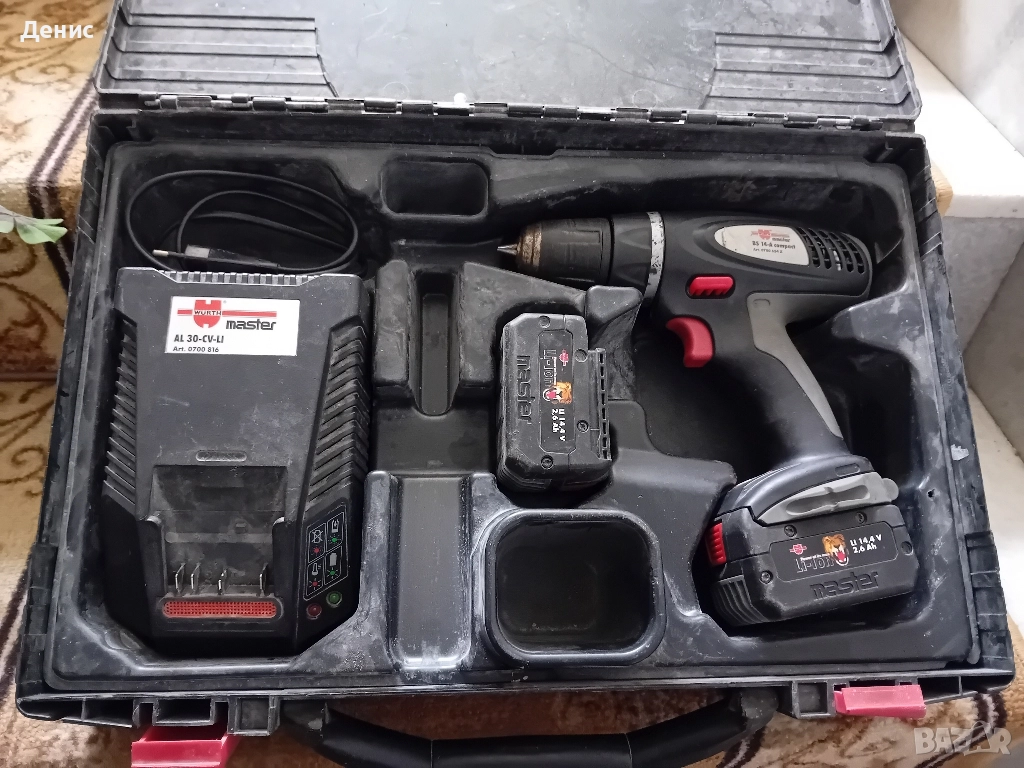 Винтоверт Wurth Master bs 14-A , снимка 1