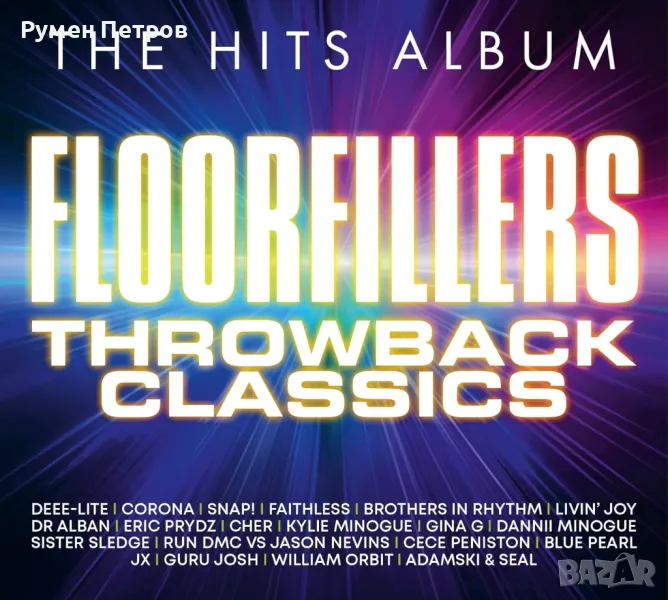 Floorfillers - Throwback Classics - 60 СУПЕР Денс РЕТРО Хита  - троен оригинален сборен CD, снимка 1