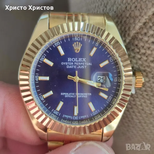 Мъжки луксозен часовник Rolex Oyster Perpetual Datejust , снимка 1