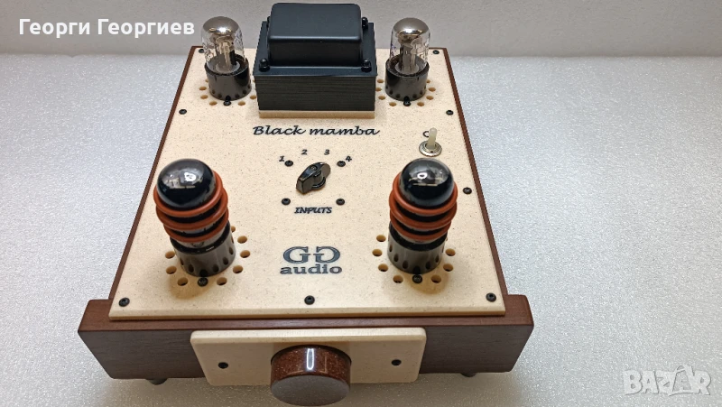 КОЛЕДНА ЦЕНА! High End лампов предусилвател Black Mamba, снимка 1