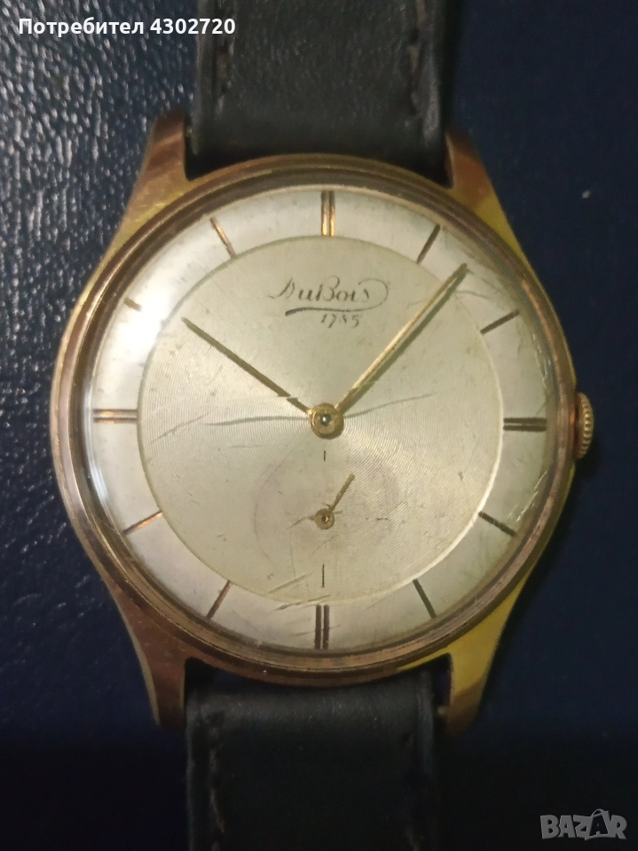 Рядък швейцарски мъжки часовник , снимка 1