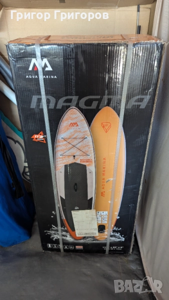 Падъл Борд Aqua Marina Magma ALL-AROUND SUP + допълнителни аксесоари, снимка 1