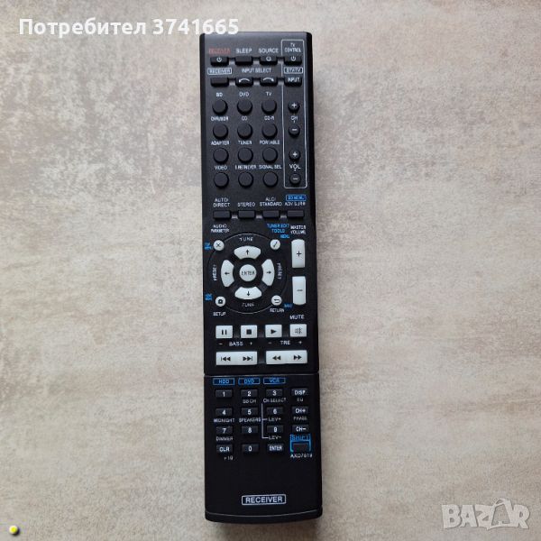 Дистанционно за ресивър Pioneer AXD7619, снимка 1