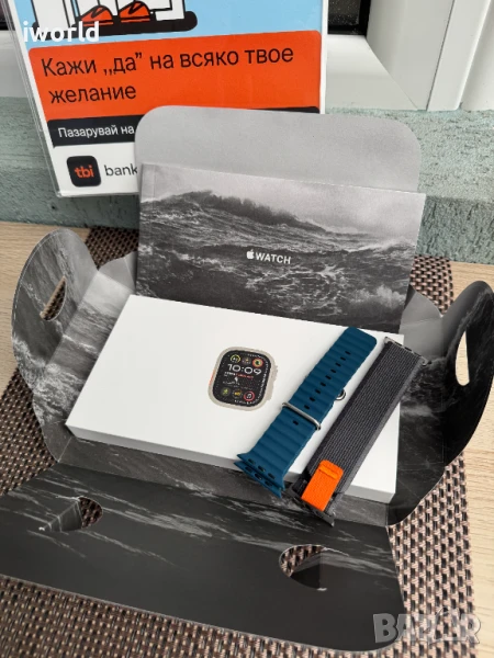 НОВ‼️ Гаранция❌ Apple Watch ULTRA 2 Лизинг от 50лв/м ❌ 49mm Cell ❌ Natural , снимка 1
