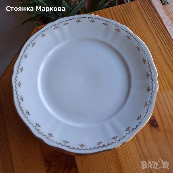 Порцеланови чинийки-6 броя-Швеция, снимка 1