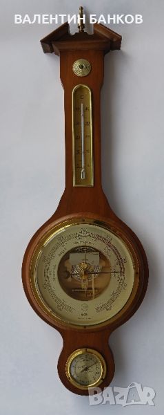 Нов барометър с влагомер и термометър BARIGO, снимка 1