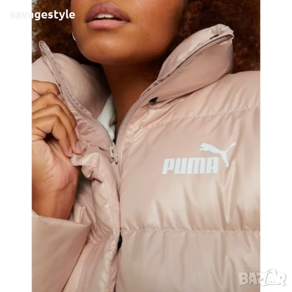 Дамско зимно яке PUMA Style Down Shiny Puffer Jacket Pink, снимка 1