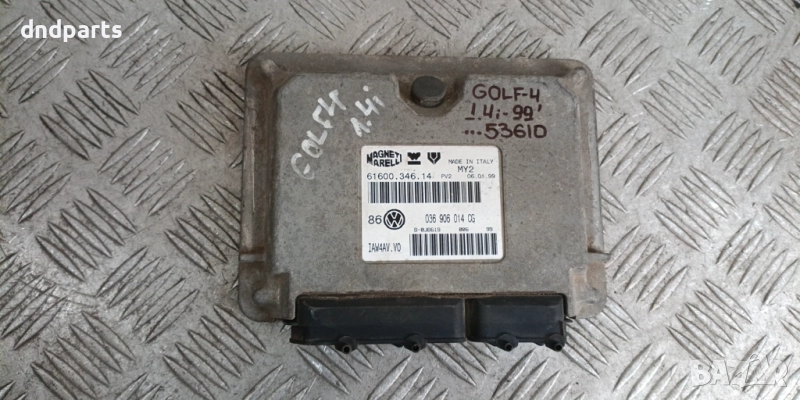 Компютър VW Golf 4 1.4i 1999г. 036906014CG 61600.346.14	, снимка 1