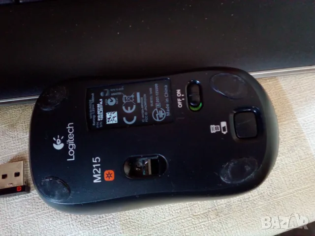 Logitech клавиатура MK520 и мишка M215 комплект, снимка 3 - Клавиатури и мишки - 50176929