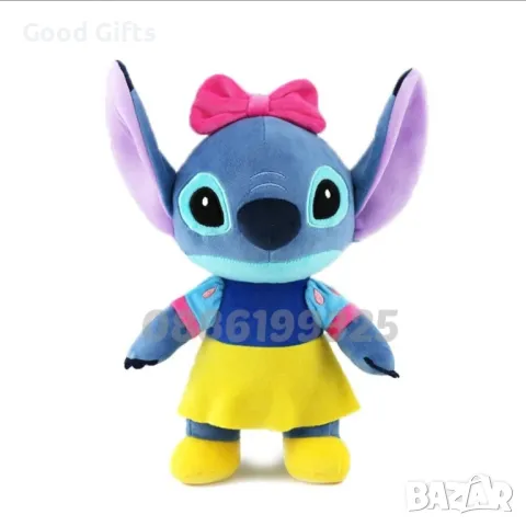 Плюшена играчка Лило и Стич, Лило и Стич плюшени играчки Stitch плюшен, снимка 4 - Плюшени играчки - 46971154