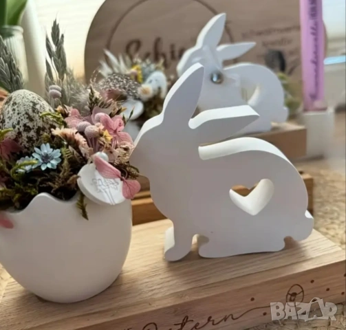 Молдове комплект 2 части Великден заек и черупка , снимка 2 - Форми - 53053691