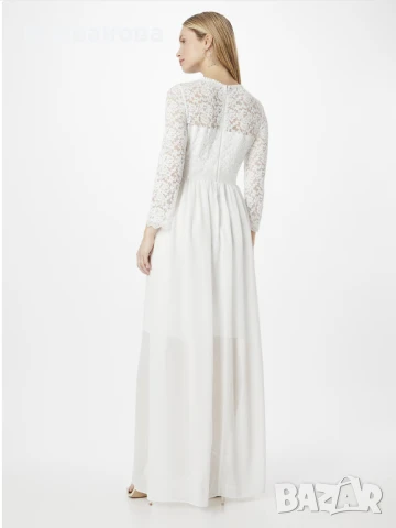 Булчинска рокля  размер S/М - НОВА, снимка 3 - Рокли - 50923586