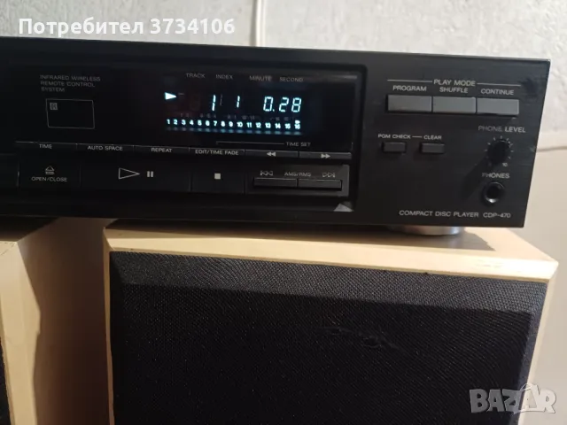 Sony CDP-470, снимка 6 - Декове - 47322107