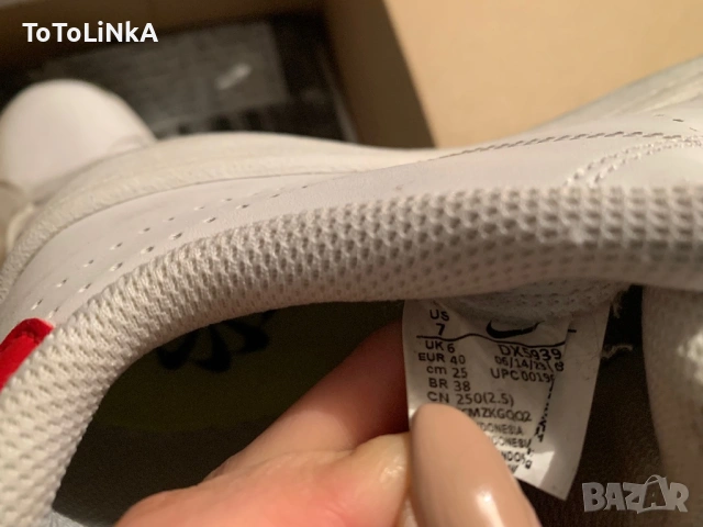 Nike court кецове номер 40, снимка 2 - Детски маратонки - 53426624