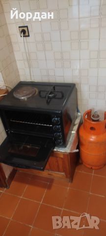 Комбинирана печка  газ и ток, снимка 2 - Печки, фурни - 45199191